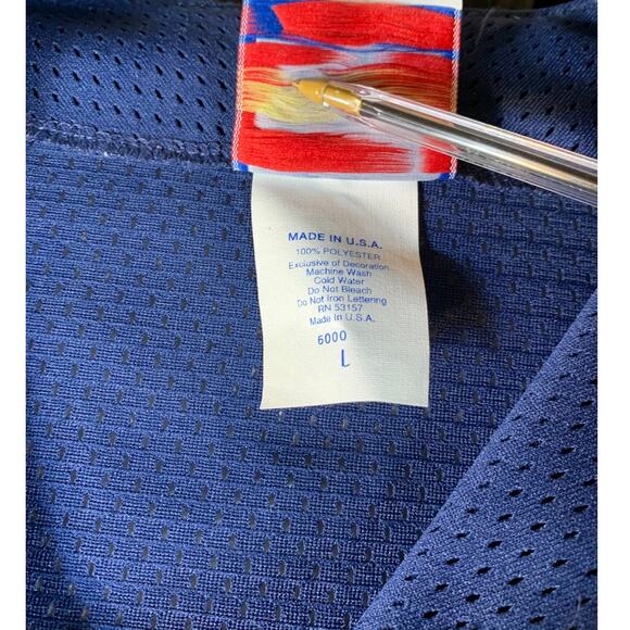 Vintage Majestic Diamond Collection Full Button Seattle Mariners Basebal Jersey - Picture 8 of 8